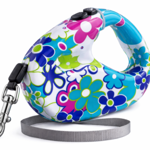 Автоматичний висувний повідець рулетка 5 м  для прогулянок з собаками