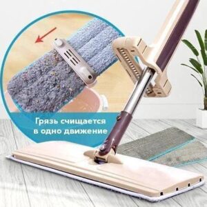 Універсальна швабра ледарка Spin Mop 306 Cleaner з віджимом для миття підлоги.