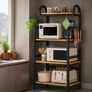 Функціональний та стильний стелаж AND-1938 на 4 полиці