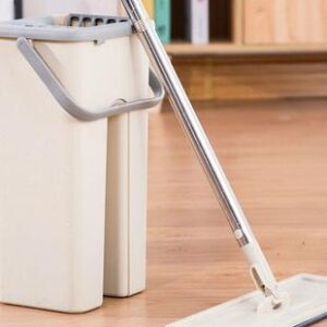 Швабра з відром і самовіджимом , Spin Mop Scratch Cleaning 360, швабра ледарка 6 л