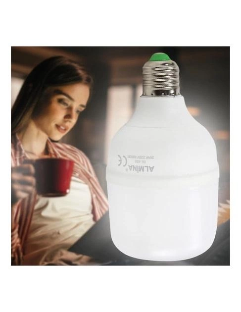 Лампочка для аварийного освещения, аккумуляторная Almina DL-030 , 30 Вт, Е27, до 3 часов работы