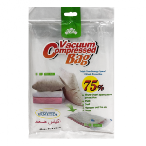 Вакуумний пакет для зберігання речей 50×80 см