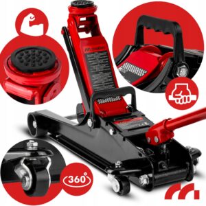 Домкрат гідравлічний підкатний 2.5т низькопрофільний 385мм