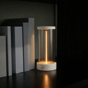 Настільний світильник з магнітною ниткою, від USB, 19х7см, / Лампа нічник / LED акумуляторна лампа Білий