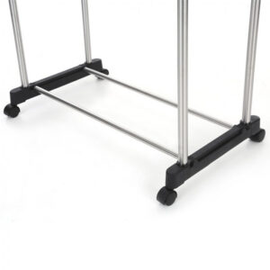 Телескопічна стійка для одягу – Double Pole Clothes Horse