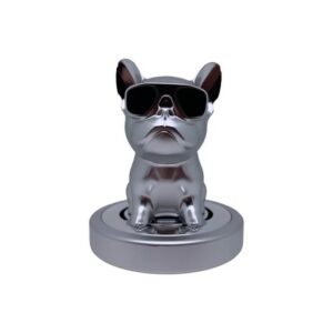 Ароматизатор для авто “Бульдог” з головою, що хитається, розмір 9х8 см