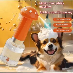 Автоматичний диспенсер пінного мила для миття собак і кішок, піноутворювач, що перезаряджається, для домашніх тварин AND1328