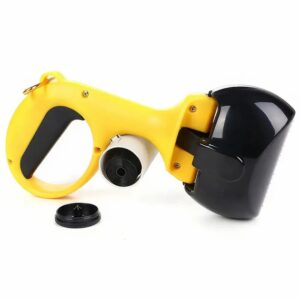 Автоматичний совок для збирання Pooper Scooper Big 27 x 13 x 9 см / Щипці для збирання з карабіном та мішками в комплекті
