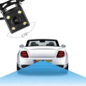 Автомобільна камера заднього виду 170 градусів NJ AKAI Vision A-101, нічне підсвічування, дроти в комплекті