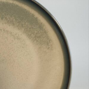 Обідня керамічна тарілка з декоративним покриттям 28,5 см