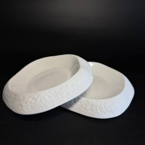 Керамічне блюдо з фактурним дизайном 29 см