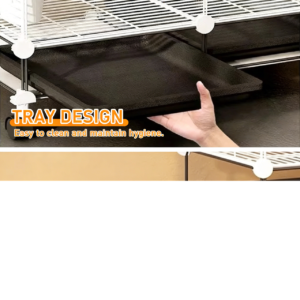 Клітка для птахів + іграшки на колесах KP-84 73х37х139