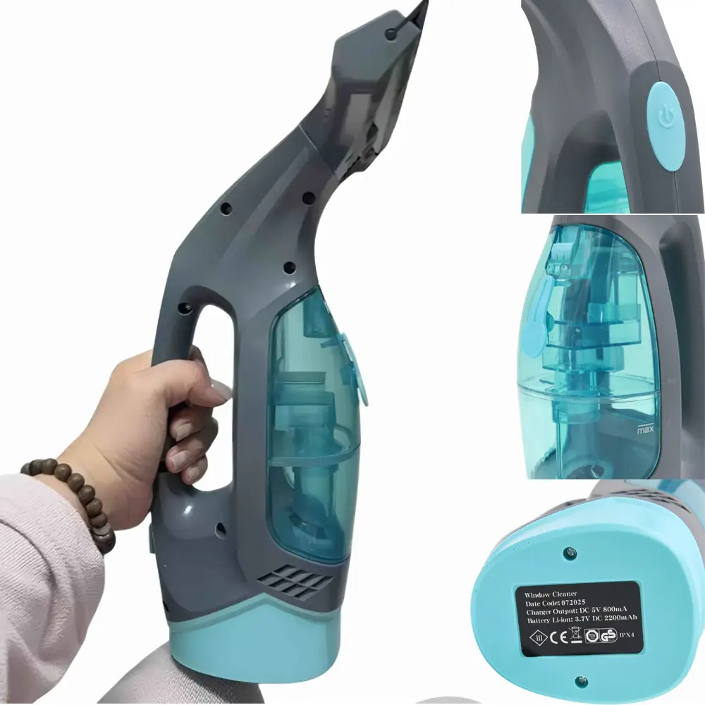 Професійний склоочисник для миття вікон та скляних поверхонь з підсвіткою Germatic