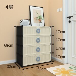 Полиця – шафа для взуття / Органайзер на 4 секції (XG08)