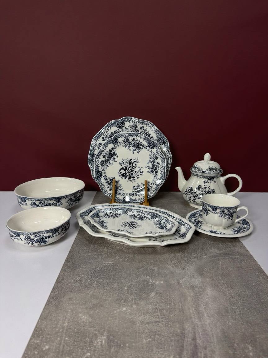 Столовий сервіз на 6 осіб 34 предмети DY03