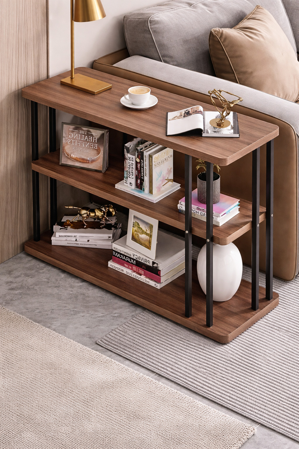 Столик інтер'єрний журнальний під дерево AND-1931