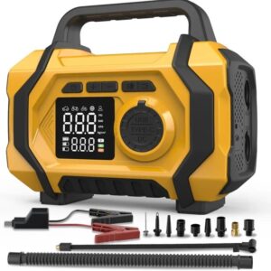 Компресор портативний / Міні-компресор для авто ATJ-201