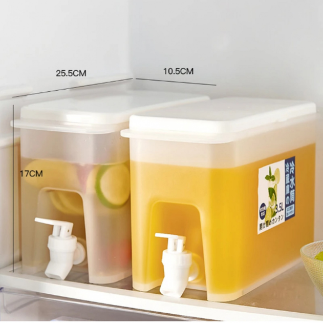 Контейнер-лимонадник з краном Ємність для води та напоїв 2,5 л UKC універсальний