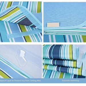 Килимок для пікніка водонепроникний покривало плед на природу підстилка непромокальна для пляжу 147х180см