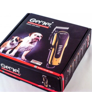 Машинка для стрижки тварин + триммер Gemei GM 6063, пилка для кігтів