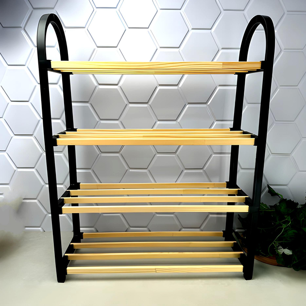 Модульна полиця для взуття 4 етажерки Simpleх SW-5004S