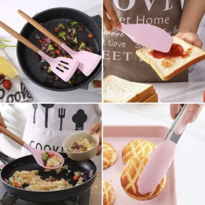 белый Набір із силікону 12 предметів