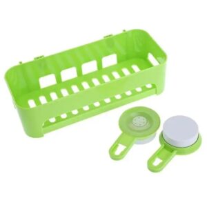 Настінна підставка для мила губки шампуні на присосках LY-571