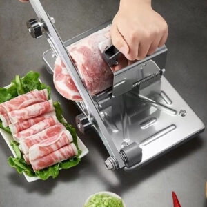 Ніж-слайсер верстат для нарізування м’ясних, ковбасних і сирних виробів FOOD SLICER