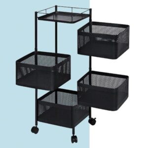 Органайзер кухонний з полицями, що обертаються Vegetable Rack для зберігання овочів і фруктів