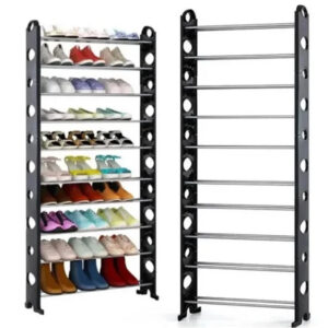 Полиця для взуття Shoe rack (10 полиць, 30 пар) (25Wх7.9″Dх60.6H) 8060