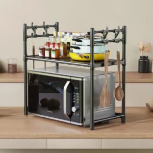 Полиця-стелаж для мікрохвильової печі – Кухонний стелаж для мікрохвильової печі SKLM-22