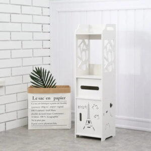 Полиця стелаж пластикова у ванну Етажерка стійка до вологи PK-02 (80cm*15cm*15cm)