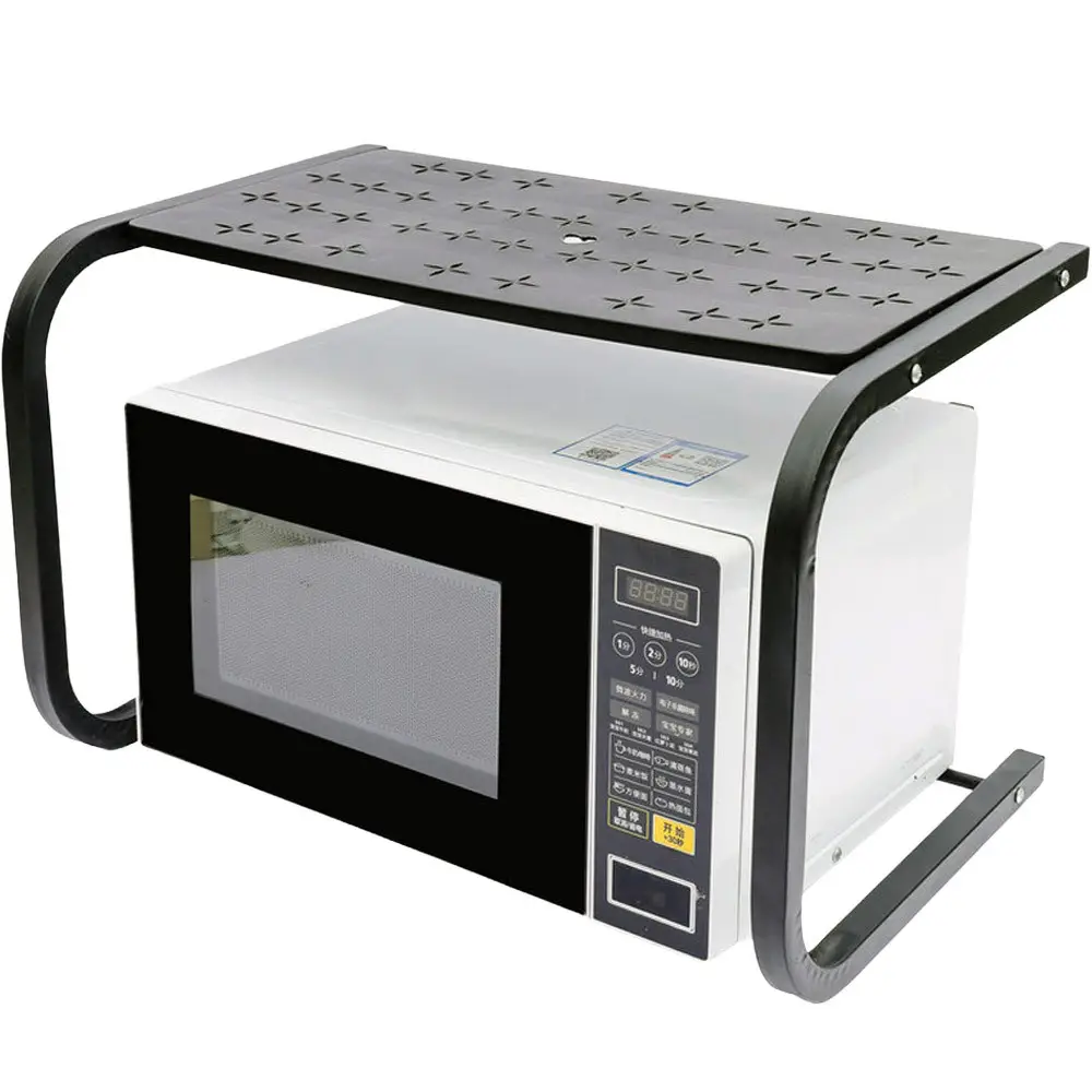 Полиця для мікрохвильової печі 53х32х32см / Підставка для мікрохвильової печі / Настільна полиця органайзер