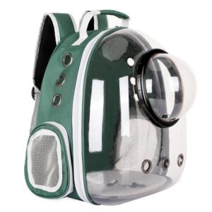 Рюкзак для перенесення тварин з ілюмінатором CosmoPet для котів та собак Clear