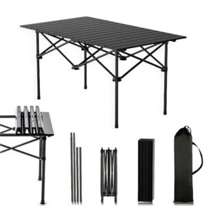 Складаний туристичний стіл 95×55 см + 6 стільців