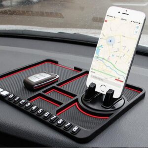 Силіконовий килимок протиковзкий в автомобіль на панель MOBILE