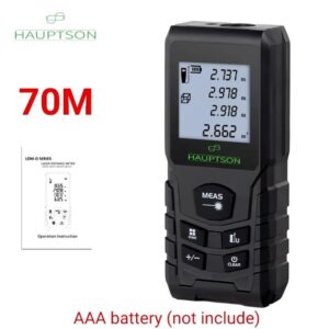 Цифровий лазерний далекомір рулетка HAUPTSON 70 метрів