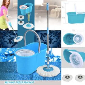 Турбо швабра з відром та віджимом Torbellino Fregar 360° 3 кольори