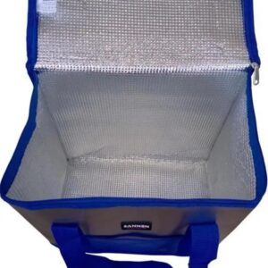 Туристична термосумка WARM BAG MC-1059 на 25 л для продуктів та напоїв 37×20×34 см Синя