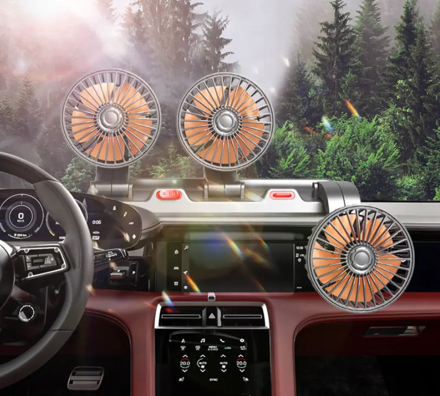 Автомобільний потрійний поворотний 5V USB з табличкою телефону