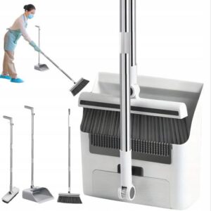 Віник та щітка з совком для прибирання 3 в 1