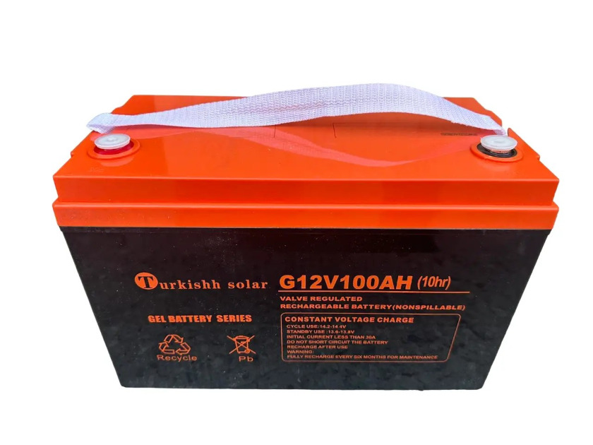 Гелевий акумулятор BATTERY GEL Turkishh Solar 12V 100 Ah