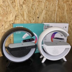 Розумний світильник/Нічник з бездротовою зарядкою для телефону/Bluetooth-колонка