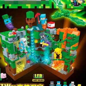 Конструктор Лего Minecraft Битва в джунглях, 866 деталей, 679, для дітей