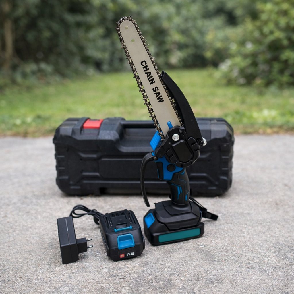 Акумуляторна ланцюгова пилка з індикатором масла Chain Saw 8'' 36V 4Ah 2 АКБ