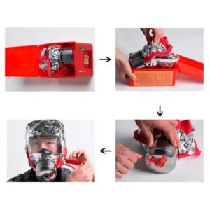 Протигаз фільтруючий Fire mask / Протипожежна маска-протигаз