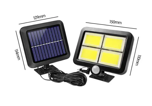Вуличний світильник на сонячній батареї solar street BK128-4COB