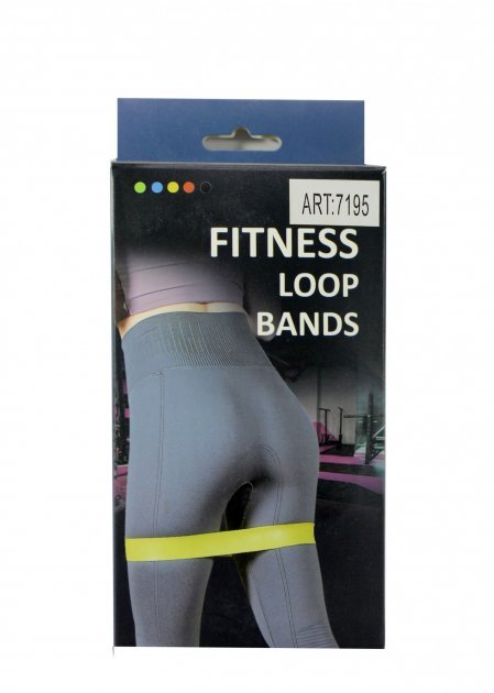 Гумки для фітнесу Loop Bands 5 штук із чохлом у комплекті