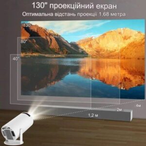 Смарт Проектор MAGCUBIC HY300 4K Android 11 HD BT5.0 Dual Wi-Fi Домашній кінотеатр