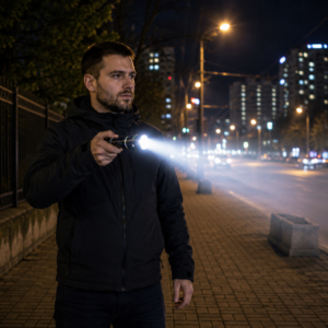 Ліхтарик ручний BL CB W518 / Акумуляторний LED ліхтар на USB